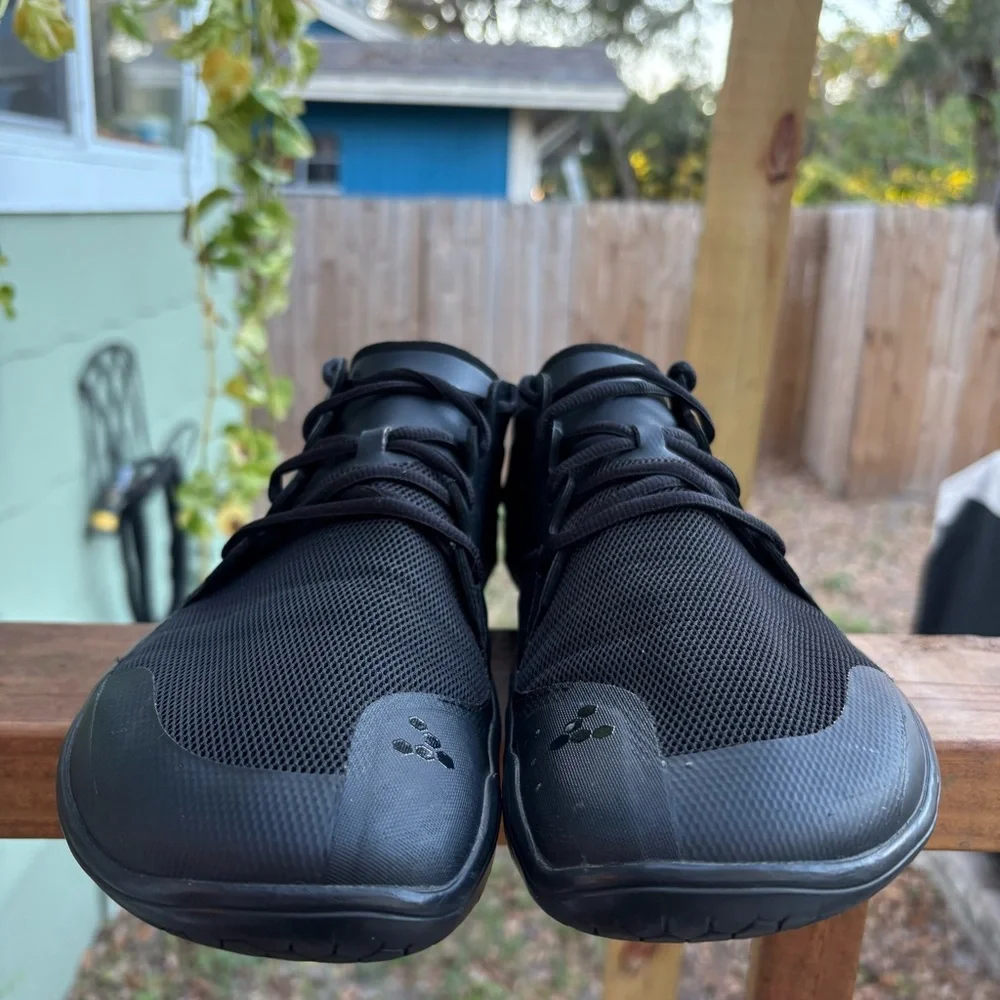 Vivobarefoot Primus Lite III Minimalist Shoes Men’s 12 EU 45 Black Wide Toe Box - Picture 6 of 16
